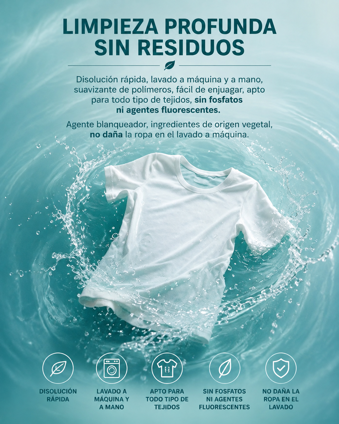 DETERGENTE PARA ZAPATLLAS. 30 BOLSITAS